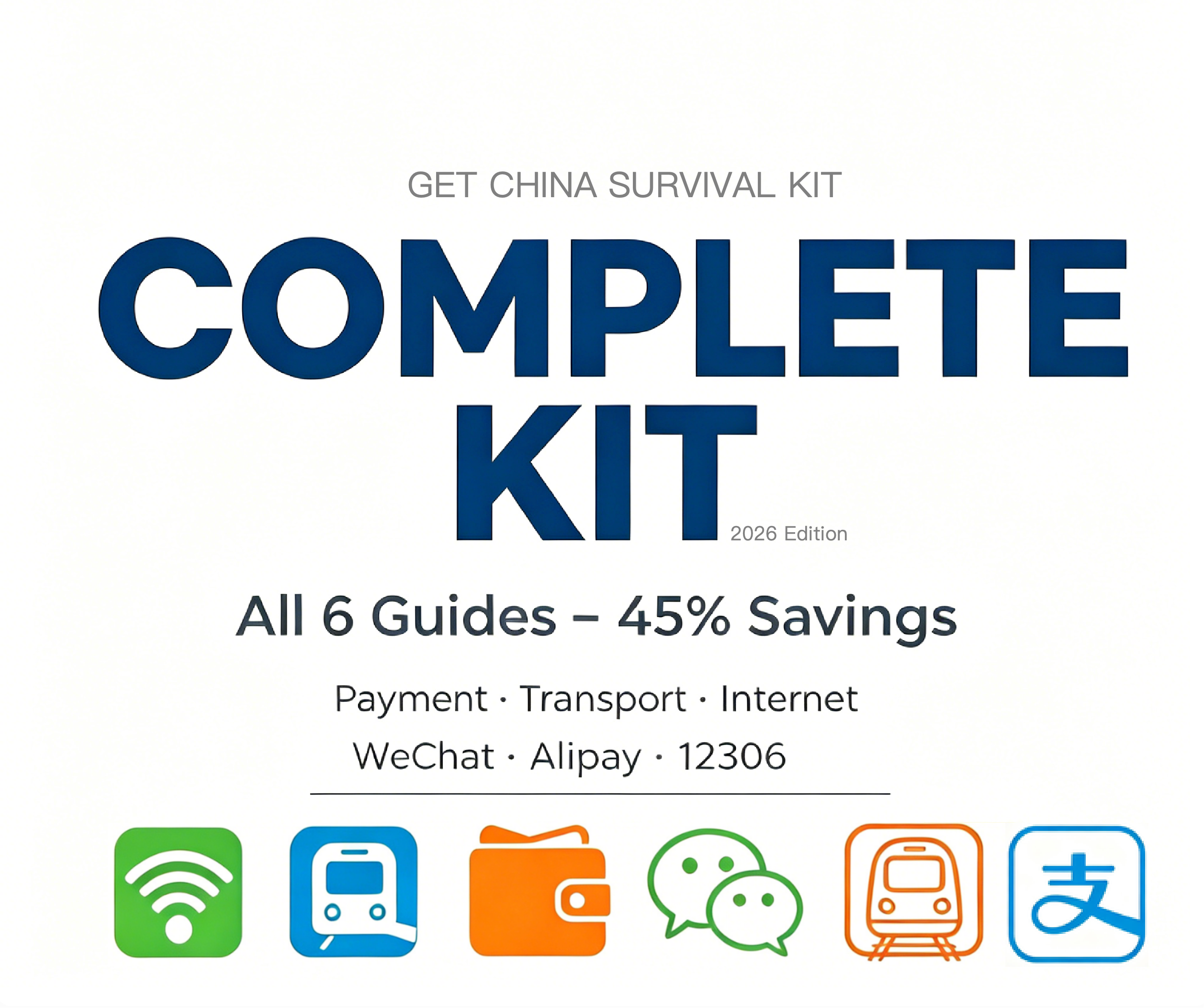 Complete China Survival Kit – All 6 Guides (Launch Sale)