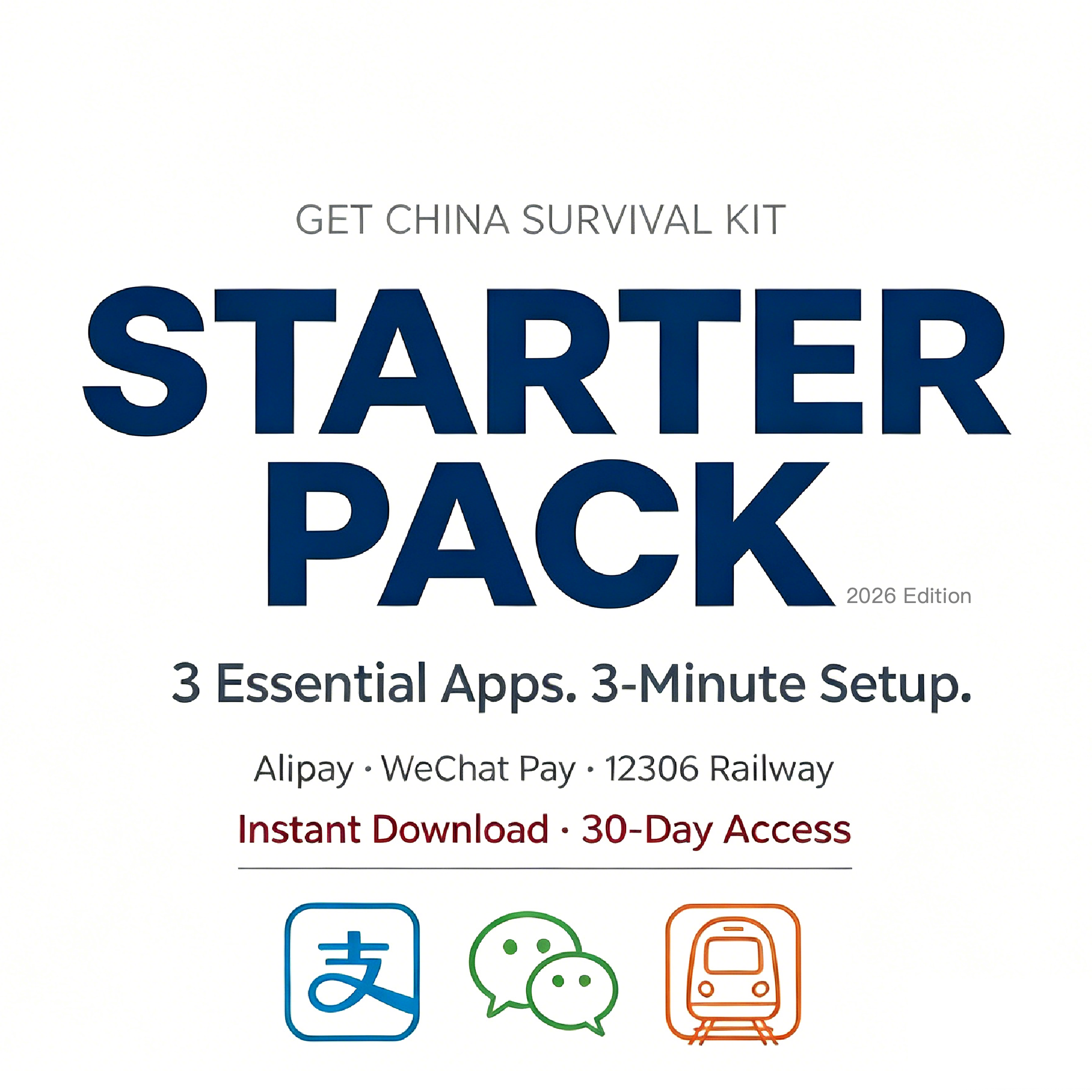 China Travel Starter Pack – 3 Essential App Guides
